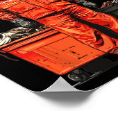 Cool Donald Trump Garge Stay Trashy Funny Mega Tru Poster (Ecke)