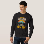 Cool Don't Mess With A Geocacher - Geocaching 1 Sweatshirt (Vorne ganz)