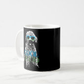 Cool Dood Funny Doodle Doodle Dog Kaffeetasse (Vorderseite Links)