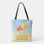 Cool Down Mode On: Iron T & Bunny Girl Popsicles Tasche (Rückseite)