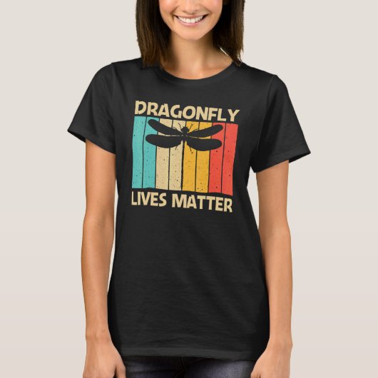Cool Dragonfly For Men Women Critters Insect Drago T-Shirt (Vorderseite)