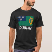 Cool Dublin Flag T-Shirt (Vorderseite)