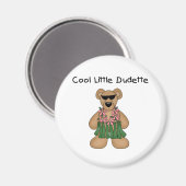 Cool Dudette Magnet (Vorderseite/Rückseite)