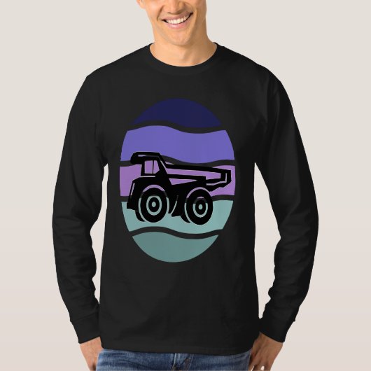 Cool Dump Truck for Wheel Loader & Construction Ve T-Shirt (Vorderseite)