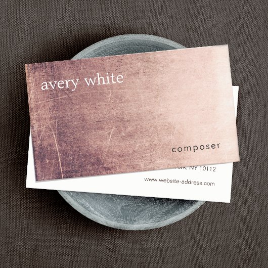 Cool Edgy Abstrakt Visitenkarte