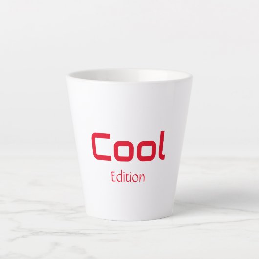 Cool Edition Latte Tasse (Vorderseite)