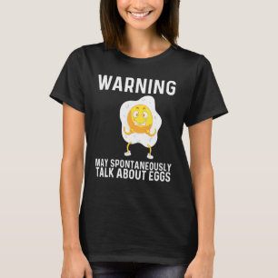 Cool Egg für Männer Frauen Gebraten Gebacken pochi T-Shirt
