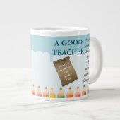 Cool ein gutes Teacher-Wertungsangebot Vielen Dank Jumbo-Tasse (Vorderseite Rechts)