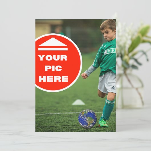 Cool! Einladung - Personalisiert (Stehend Vorderseite)