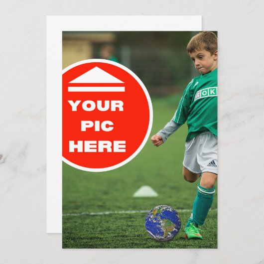 Cool! Einladung - Personalisiert (Vorne/Hinten)