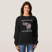 Cool Elephant For Men Dad Indian Elephant Safari A Sweatshirt (Vorne ganz)