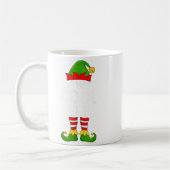 Cool Elf Xmas Matching Family Elf Squad Weihnachte Kaffeetasse (Links)