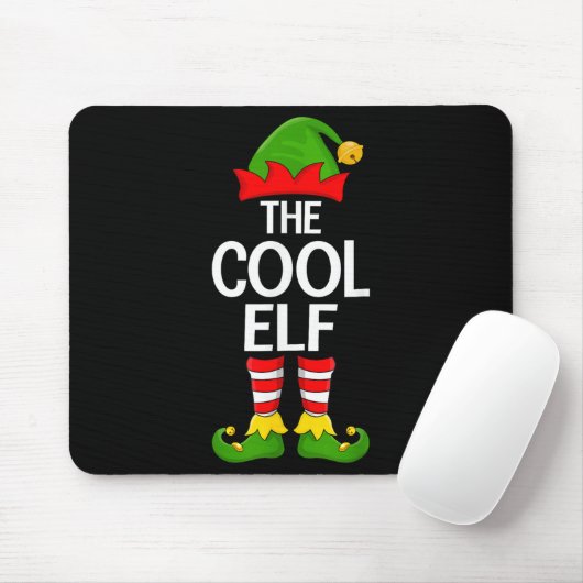 Cool Elf Xmas Matching Family Elf Squad Weihnachte Mousepad (Mit Mouse)