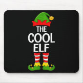 Cool Elf Xmas Matching Family Elf Squad Weihnachte Mousepad (Vorne)