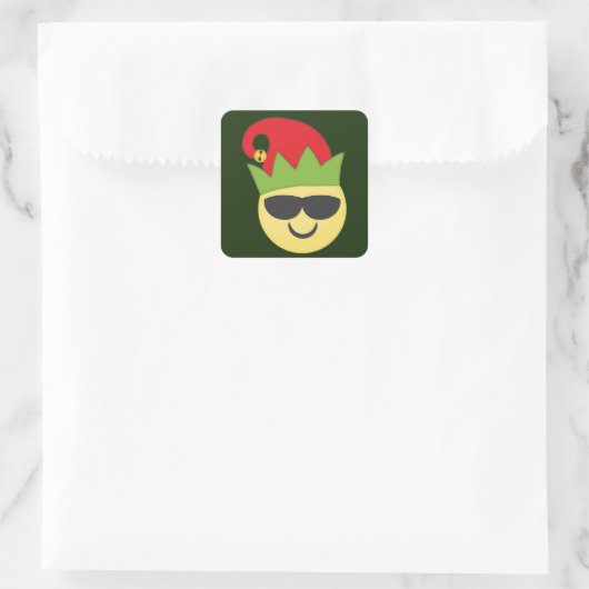 Cool Emoji Elf Stickers (Tasche)