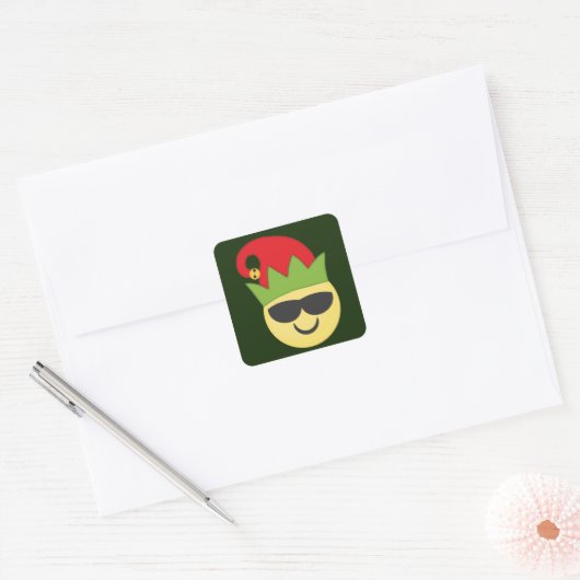 Cool Emoji Elf Stickers (Umschlag)
