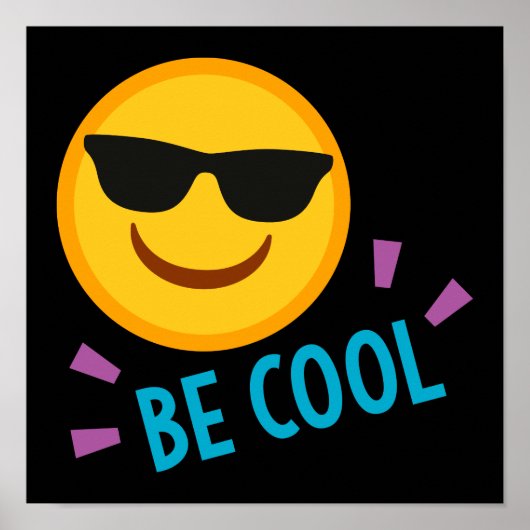 Cool Emoji Poster (Vorne)