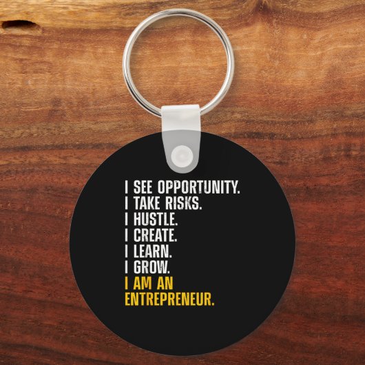 Cool Entrepreneur Art For Men Women Ceo New Busine Schlüsselanhänger (Vorderseite)