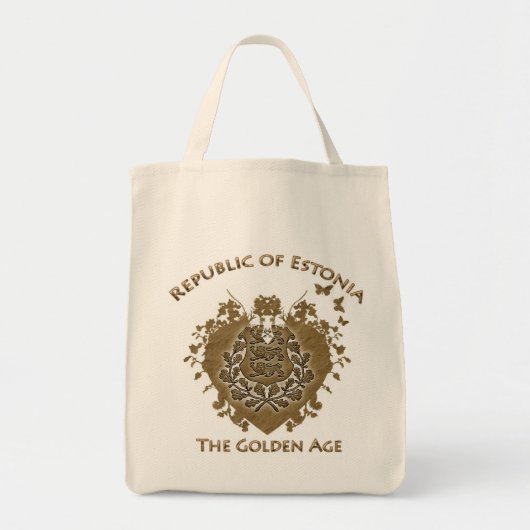 Cool Estland Lebensmitteltasche! Tragetasche (Vorne)
