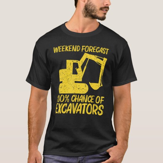 Cool Excavator For Men Women Heavy Equipment Opera T-Shirt (Vorderseite)