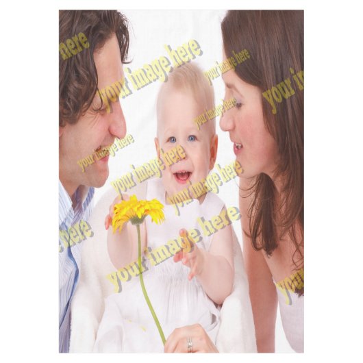 Cool Family Stylish Fab Foto Collage Tischdecke (Vorderseite)