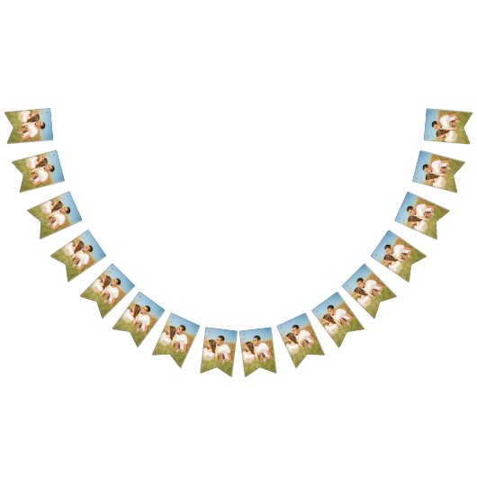 Cool Family Stylish Fab Foto Collage Wimpelkette (Alle)