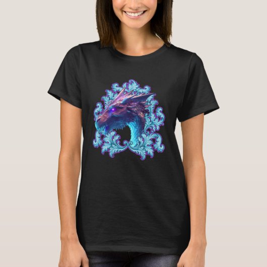 Cool Fantasy Dragon Game Gamer Cosplay Nerds 28 T-Shirt (Vorderseite)