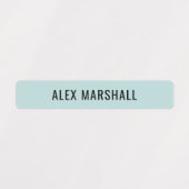 Cool farbcodierte Kinder wasserdichte Namensschild Etiketten (Design 1)