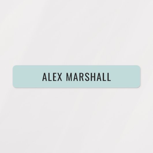 Cool farbcodierte Kinder wasserdichte Namensschild Etiketten (Design 1)