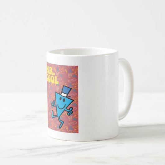 Cool | Farbiger Hintergrund Kaffeetasse (VorderseiteRechts)