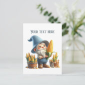 Cool Farmer Mais anpassbar Postkarte (Stehend Vorderseite)