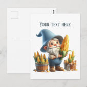 Cool Farmer Mais anpassbar Postkarte (Vorne/Hinten)