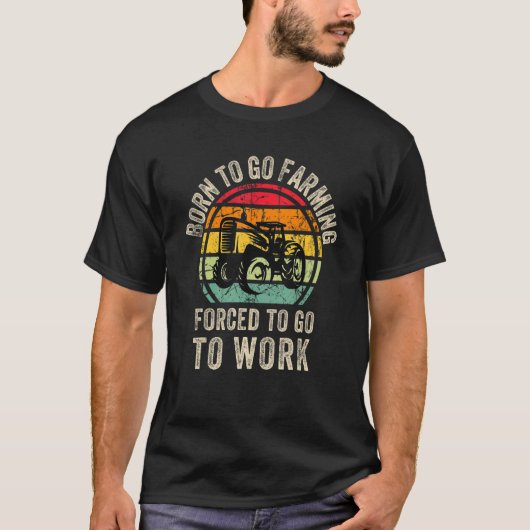Cool Farming agriculture Graphic Farmer Tractor Me T-Shirt (Vorderseite)