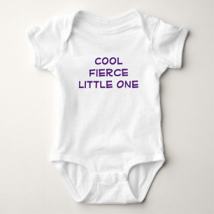 Cool Fierce Little One Brave Neugeborene Moderne Baby Strampler