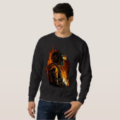 Cool Fire Welder Worker Sweatshirt (Vorne ganz)