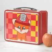Cool Firefighter & Fox Themed Lunchbox (Beispiel)