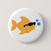 COOL FISH MINI BUTTON (Vorderseite)
