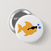 COOL FISH MINI BUTTON (Vorne & Hinten)