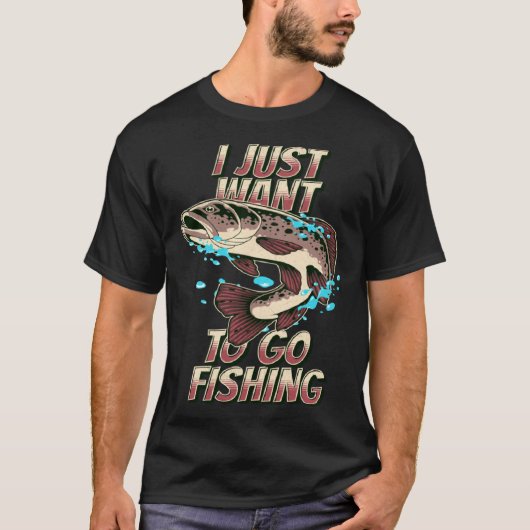 Cool Fishing Fishing Beautiful Fish T-Shirt (Vorderseite)