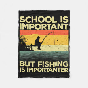 Cool Fishing für Männer Frauen B Angeln Fischer Fi Fleecedecke