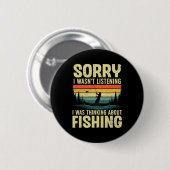 Cool Fishing für Männer Frauen Fischer B Forelle F Button (Vorne & Hinten)
