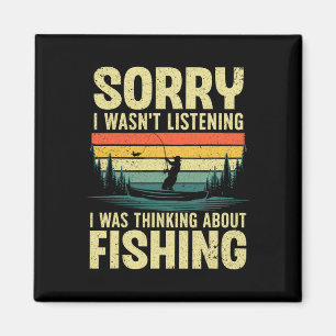 Cool Fishing für Männer Frauen Fischer B Forelle F Magnet