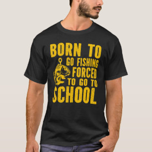 Cool Fishing für Männer Frauen Kinder Bassfischen T-Shirt