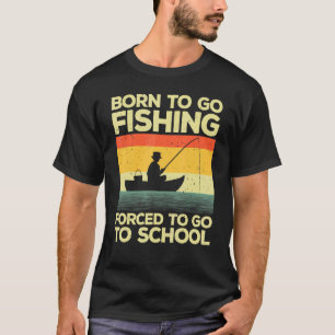 Cool Fishing für Männer Frauen Kinder Bassfischen T-Shirt