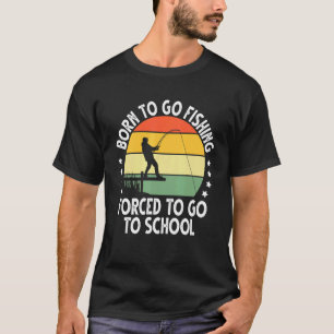 Cool Fishing für Männer Frauen Kinder Bassfischen T-Shirt