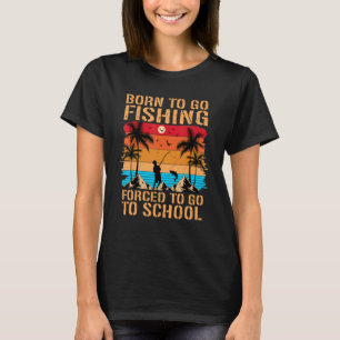 Cool Fishing für Männer Frauen Kinder Bassfischere T-Shirt