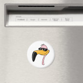 Cool Flamingo Magnet (In Situ (Geschirrspüler))