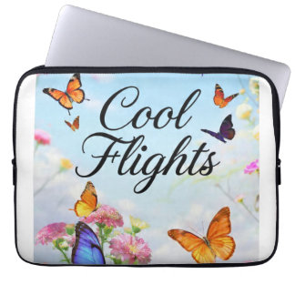 Cool Flights Schmetterling Laptopschutzhülle
