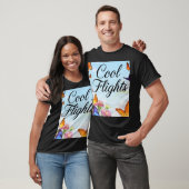 Cool Flights Schmetterling T-Shirt (Unisex)