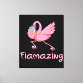 Cool Flverblüffend Flamingo Leinwanddruck (Vorderseite)